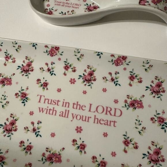 Devotions Collection by Home Essentials Spoon Rest and tray - Picture 4 of 5